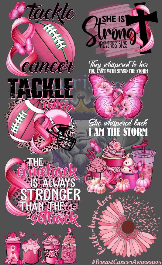 Breast Cancer Awareness DTF Bundle
